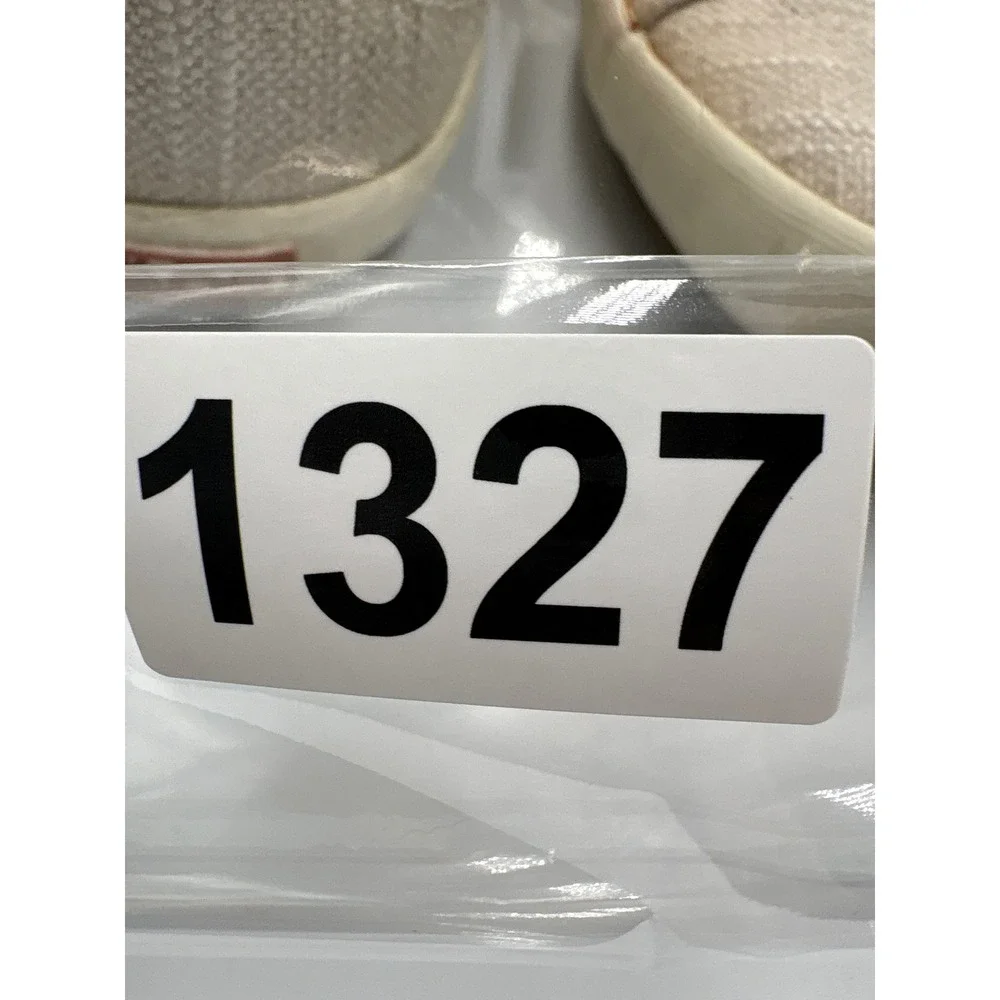 Taos Star Canvas Sneakers Womens 8.5 Oatmeal Beige Low Top Lace Up‎ STA-12844